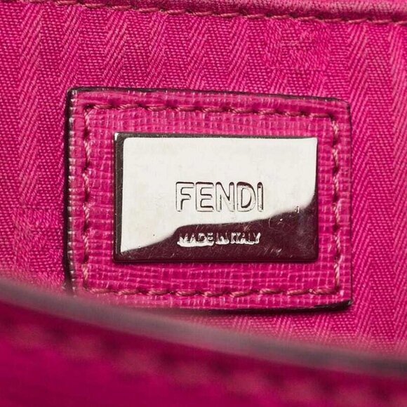 Fendi Purple Saffiano Leather Demi Jour Small Bag - Picture 9 of 12